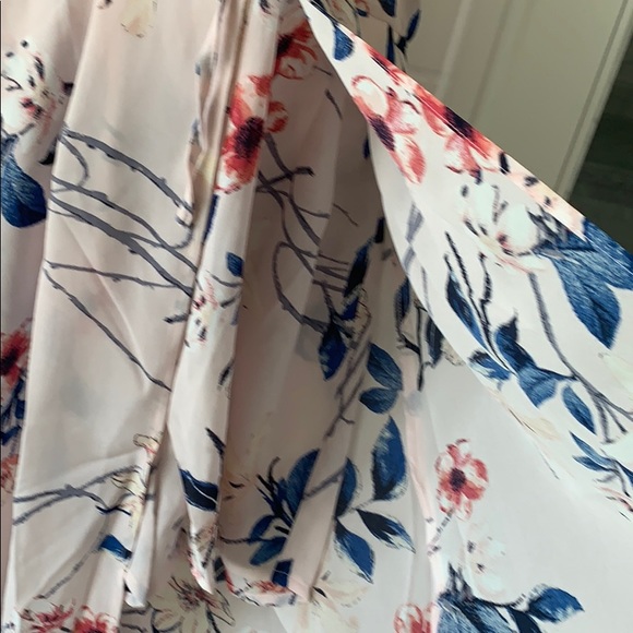 🍁Long open front dress with shorts - Picture 8 of 8